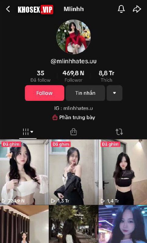 Clip Sex Em Tiktoker Mlinhh loli vú ngon địt cực sung với bạn trai (Full Clip) 6 Clip Sex Em Tiktoker Mlinhh loli vú ngon địt cực sung với bạn trai (Full Clip) - Hình 01