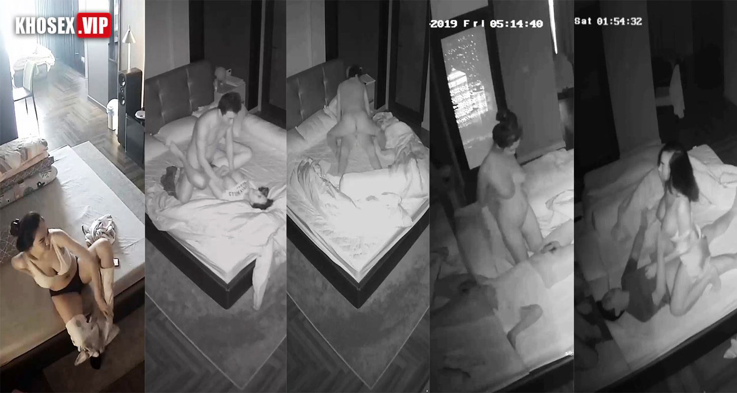 Hack Camera Cặp vợ chồng trẻ vợ vú to thích thủ dâm khi xem phim địt nhau với chồng dập như máy khâu – Phần 1