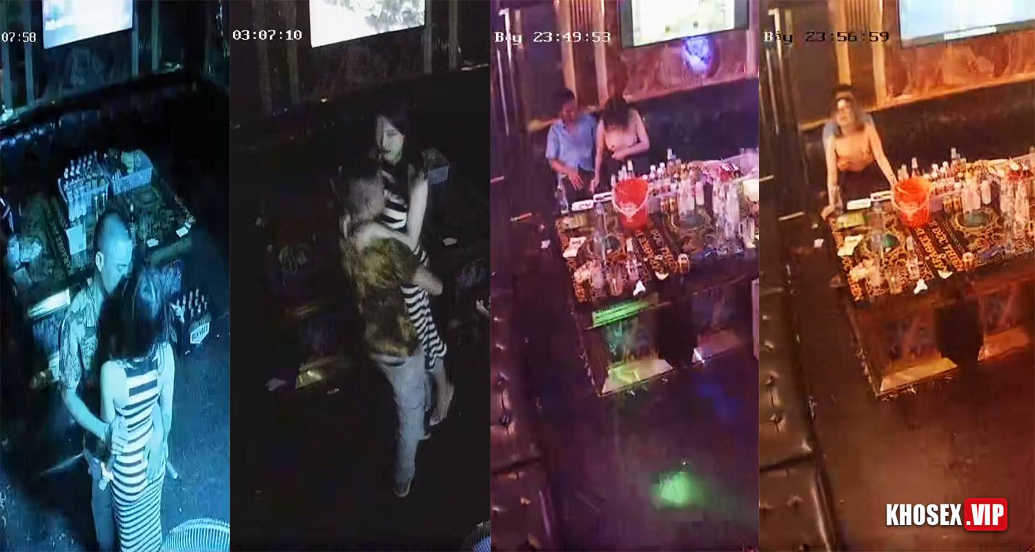 Hack Camera Chịch em nhân viên quán Karaoke KTV Trung Kính – Phần 2
