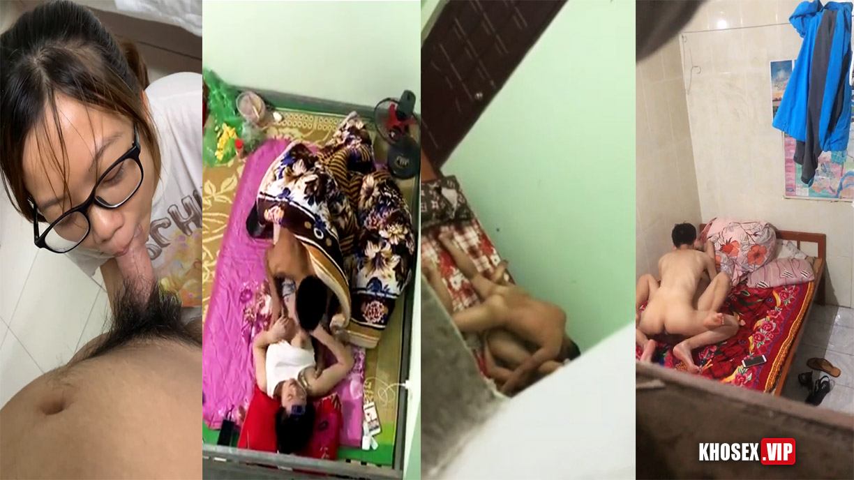 Quay lén em sinh viên ở trọ sát bên dắt trai về phòng đụ mỗi ngày