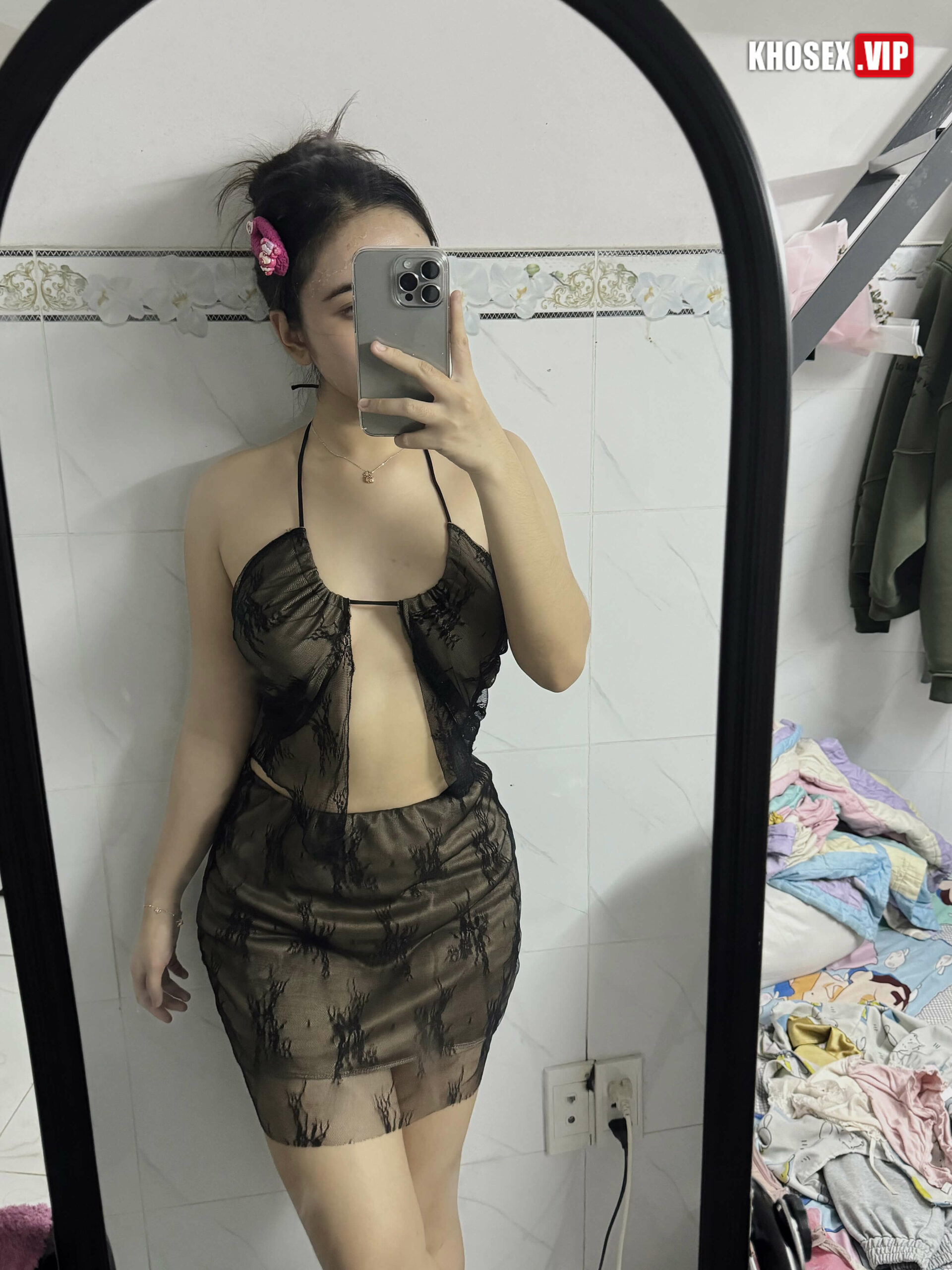 Địt em Thư 2k4 sinh viên Huflit siêu dâm - Hình 06