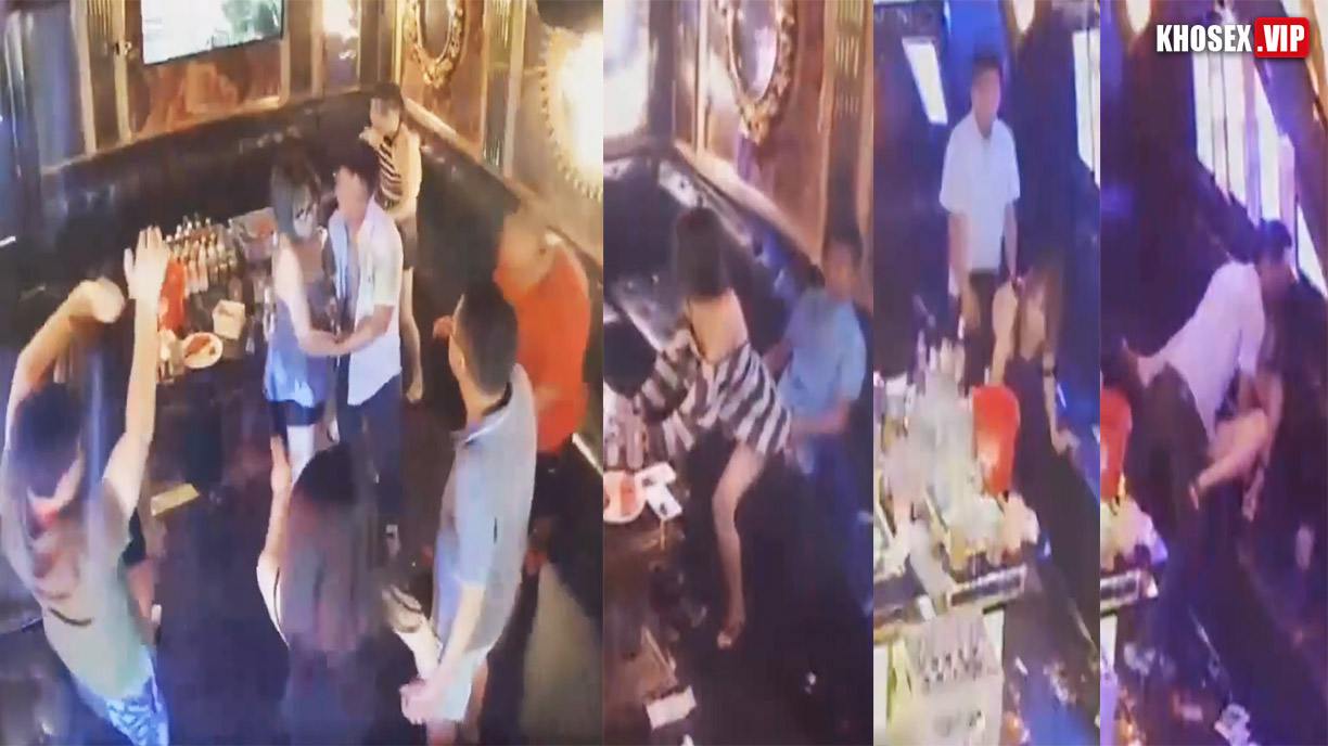 Hack Camera Săn mấy em tiếp viên Karaoke địt nhau với khách