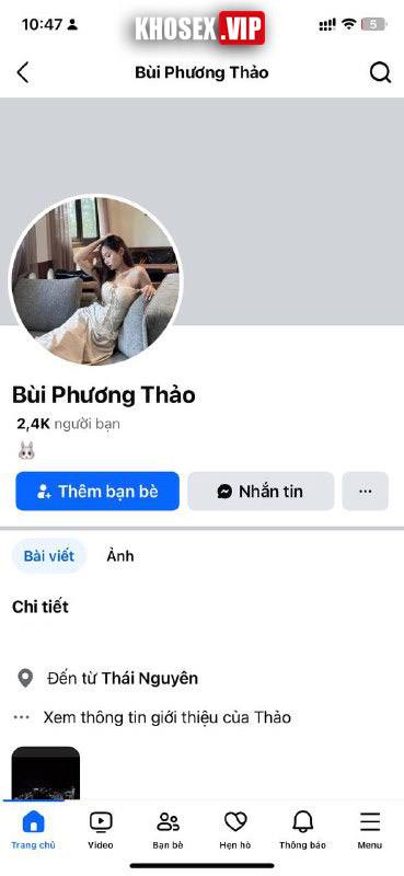 Clip sex Bùi Phương Thảo địt nhau cùng bạn trai chym to - Hình 01