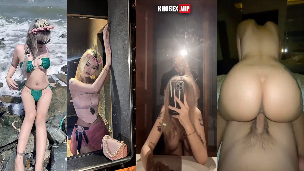 Lộ clip sex Đình Minh Thư gái mới lớn với cặp mông to tròn ngon