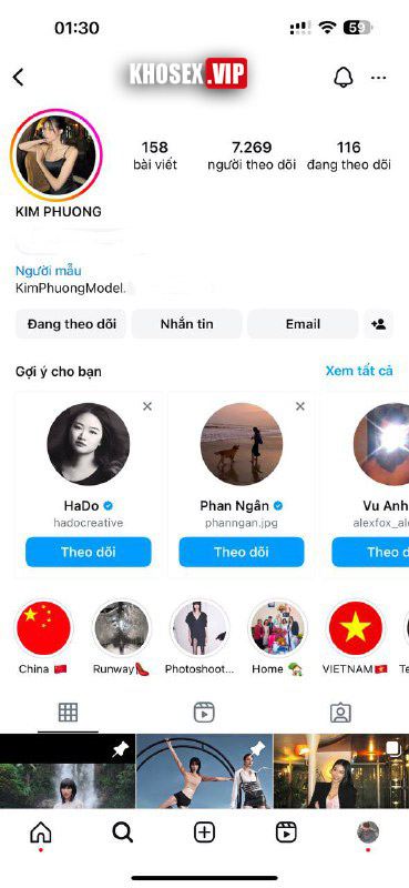 Lộ clip sex địt em người mẫu Kim Phương Xoài - Hình 02