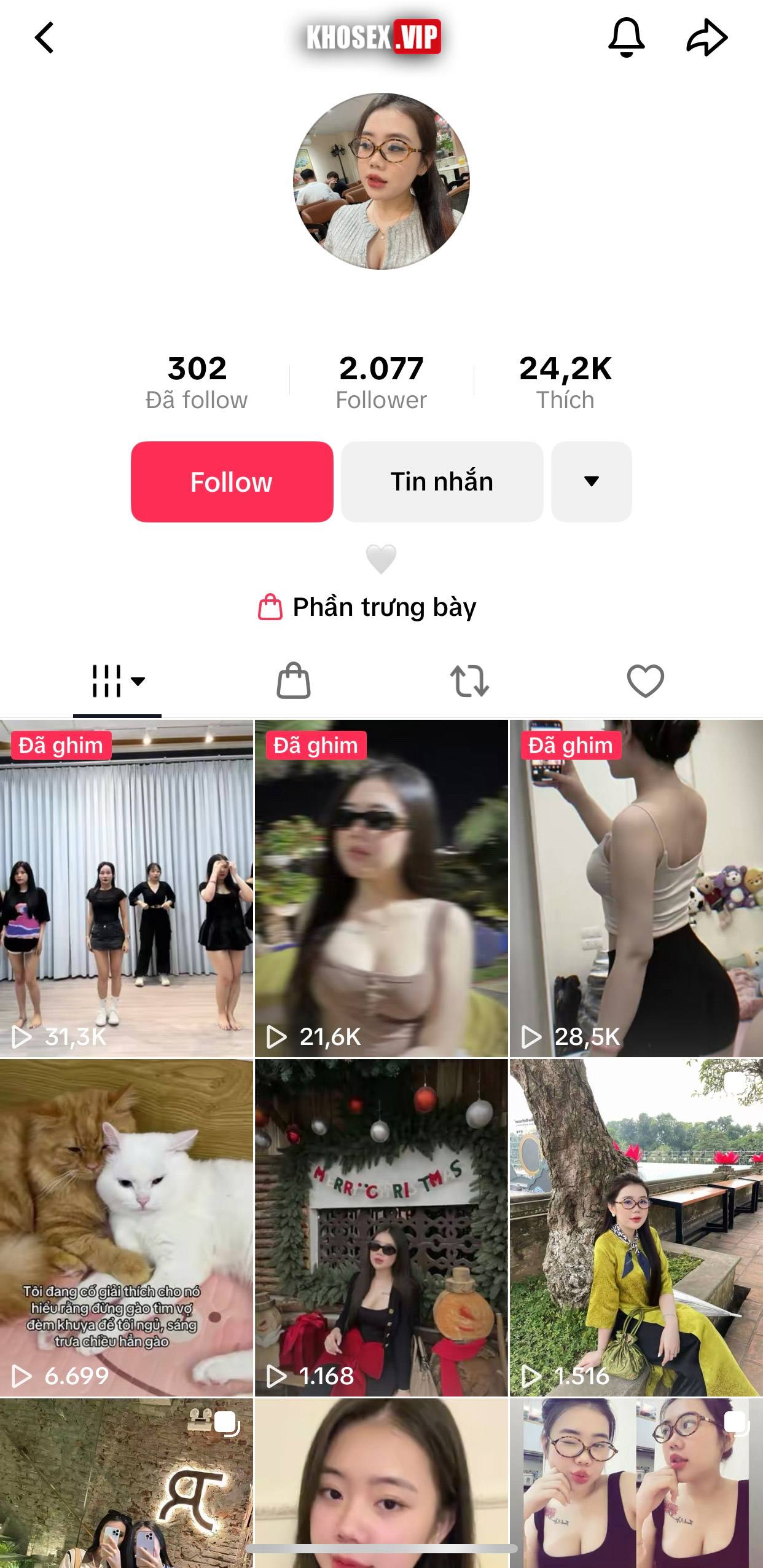 Lộ clip sex Tiktoker dâm xinh yêu làm SGBB bị bố đường chịch rên la thảm thiết - Hình 03